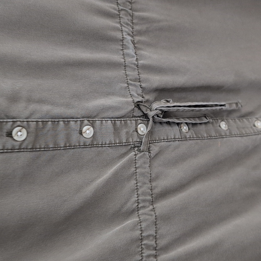 Thread & Supply Charcoal Button-Up Shirt - Picture 3 of 6